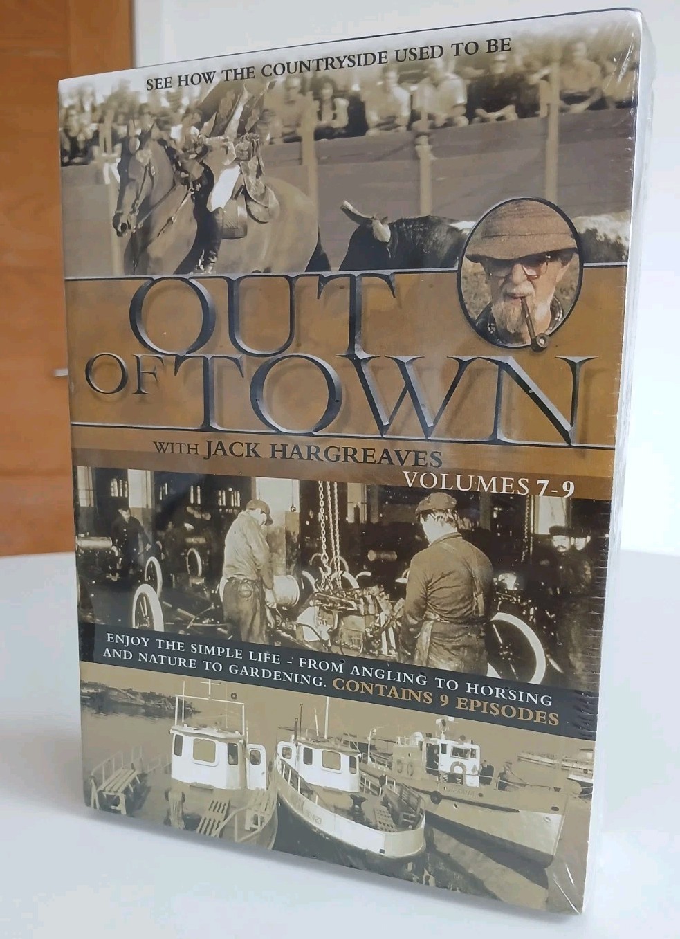 OUT OF TOWN VOLUMES 7-9 DVD BOXSET - JACK HARGREAVES - 9 EPISODES - NEW & SEALED