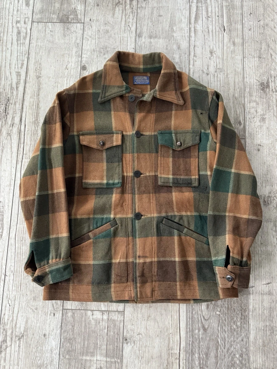 Pendleton Plaid Jacket In Vintage Outerwear Coats & Jackets For