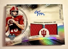 2025 Topps Bowman's Best Fernando Mendoza Indiana Dual Relic Auto Refractor DRA…