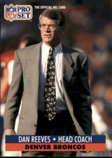 1991 Pro Set #144 Dan Reeves
