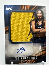 Tatiana Suárez 2019 knockout Auto Mat Relic 1/99 UFC- 2534