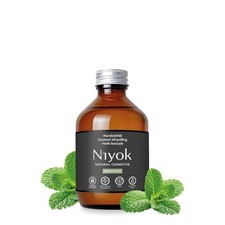 Niyok® Huile de noix de coco bio « menthe poivrée » (200 ml) • Rinçage de bou...