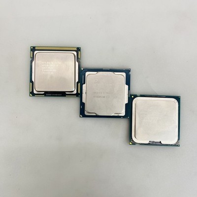 3 Stück Intel CPUs - Xeon E-2176G, Core i5-750, Celeron Grade A