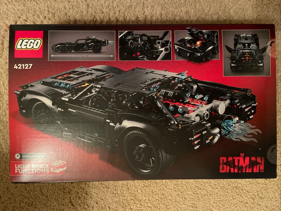 LEGO Technic 2022 La Película Batman Batimóvil 42127 Modelo Coche 1360 Piezas Nuevo Foto 4 de 4