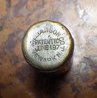 Rare Eliston Brand Whiskey Bottle Shaped Roundlet Corkscrew 1897 Advertising AB — photo 10