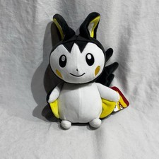 Jazwares Pok mon Emolga 9" Plush Toy New With Tag 2023 Nintendo Game Freak