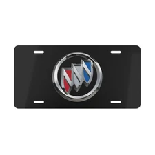 Buick Car Front License Plate Tag Vanity Style – Auto Metal Aluminum