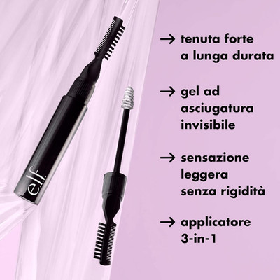 Brow Laminating Gel, Strong-Hold, Clear-Drying & Water-Resistant Brow Gel Cre...