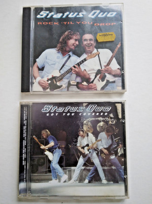 Status Quo. Rock 'Til You Drop & Got You Covered hard rock 36 tracks 2 CDs album