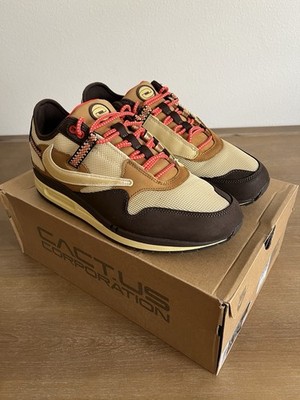 Size 13 - Nike Air Max 1 x Travis Scott Low Baroque Brown