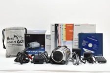 Japanese only Top MINT SONY HDR-XR500V Handycam Camcorder silver From JAPAN 66