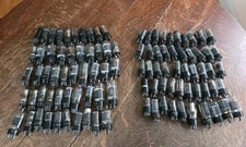 Vintage Mixed Lot Of 100 Radio TV Vacuum Tubes Craft Art Steampunk