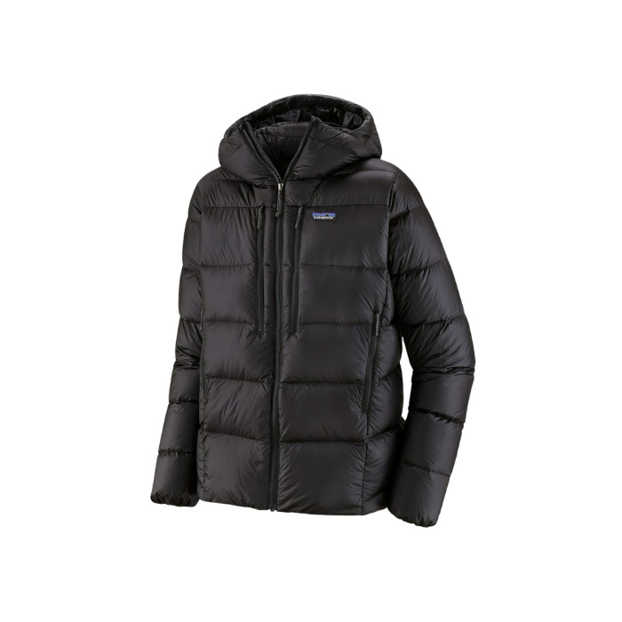 Patagonia Fitz Roy Down Hoody Black Outdoor Jacket
