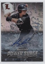 2021 Panini Prizm Draft Picks Power Surge Silver Henry Davis #PS-HD Auto 0r2b