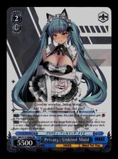 Privaty: Unkind Maid NIK/S117-E086 RR NIKKE Weiss Schwarz NM