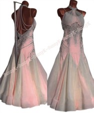 Handmade Dance Dress/Standard Ballroom Competition smooth Waltz Tango Costume