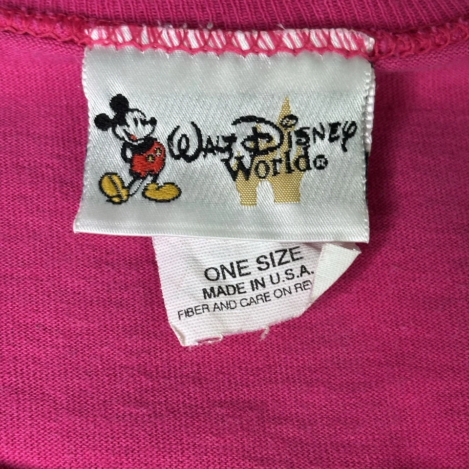 VTG MINNIE MOUSE ONE SIZE FITS OVERSIZED SLEEP T SHIRT 90s DISNEY CHARACTER - Image 3 of 4