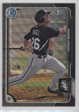 2015 Bowman Chrome Prospects Asia Exclusive Black Wave Refractor Adam Engel g6p