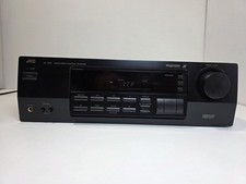 JVC RX-558V Audio Receiver Black Tested Vintage No Remote