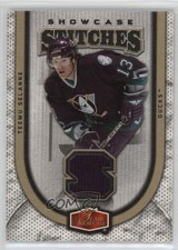 2006-07 Flair Showcase Showcase Stitches Teemu Selanne #SS-TS HOF 1rb1