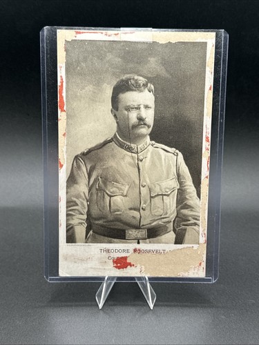 Antique Fairbanks Fairy Soap Theodore Roosevelt Rough Riders Trade Card