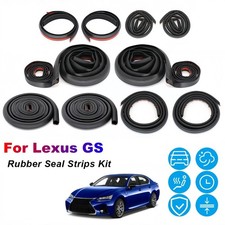 For Lexus Gs Door Rubber Seal Strips Weather Draft Wind Noise Reduction G