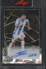 2024 Leaf Crystal Multi Lionel Messi Stephen Curry Floyd Mayweather Jr. 1/1 Auto