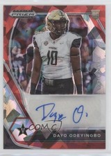 2021 Panini Prizm Draft Picks Red Ice Dayo Odeyingbo #DPA-DAY Auto 0t1i