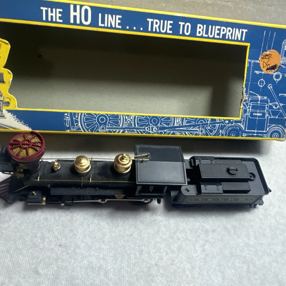 AHM Ho Scale 4-4-0 V.& T.R.R. Steam Locomotive #5067 Italy. For A Train Set - Image 3 of 4
