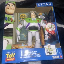 Disney Pixar Toy Story Action-Chop Buzz Lightyear Toy 30 Sounds Phrases NEW