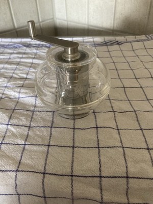 Cilio Muskatmühle Acryl/Edelstahl Gebraucht Sehr Guter Zustand