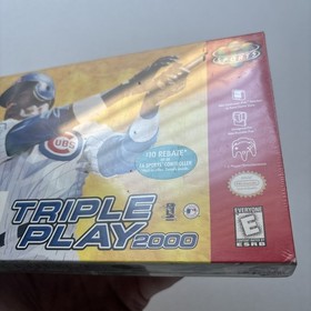 New Factory Sealed Triple Play 2000 Nintendo 64 N64 Authentic MLB PSA VGA WATA
