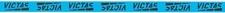 Victas Table Tennis Side Tape Turquoise 5100 10mm 801060 NEW