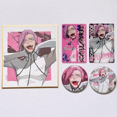 Bleach Szayel Apollo Granz Lam Collaboration Paper Badge Set Unused