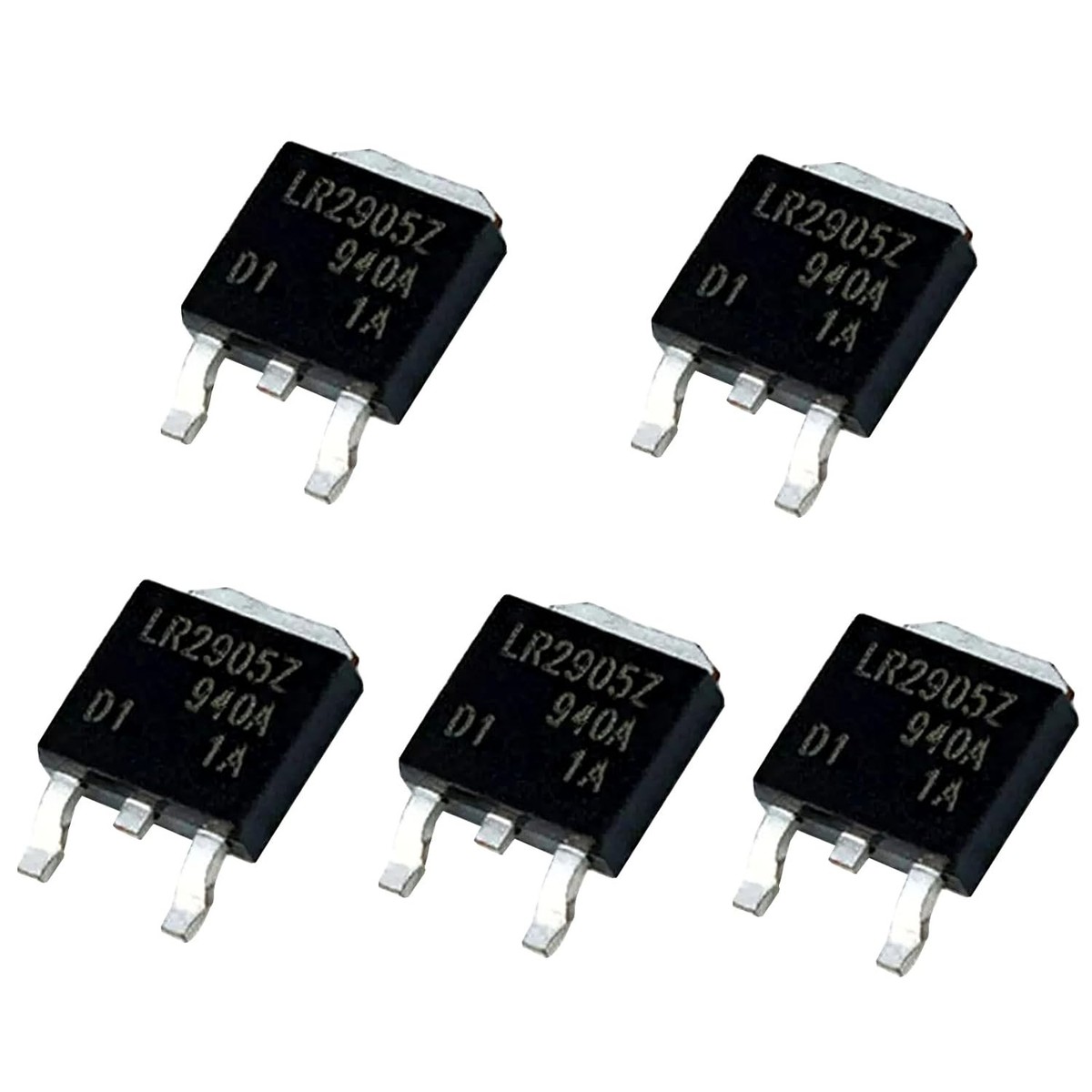 5Pcs IRLR2905 LR2905 IRLR2905Z LR2905Z 55V 42A TO-252 Power MOSFET