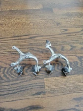 Vintage Shimano BR-Z57 Brake Caliper Set Side Pull Road Bike Silver 70s 80s A3