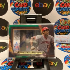 2024 Topps Dynasty Tony Perez 01/10 Pentamerous Penmanship Green Parallel Auto