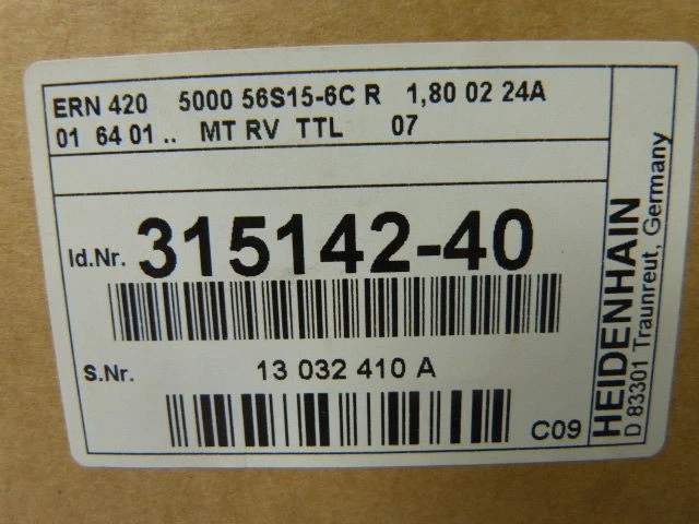 Heidenhain 315142-40 Incremental Rotary Encoder ! NEW ! - Image 3 of 4
