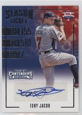 2016 Panini Elite Extra Edition USA Baseball Contenders Tony Jacob Auto 1rb3