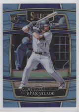 2022 Panini Select Concourse Carolina Blue Prizm 9/35 Ryan Vilade #9 0c6