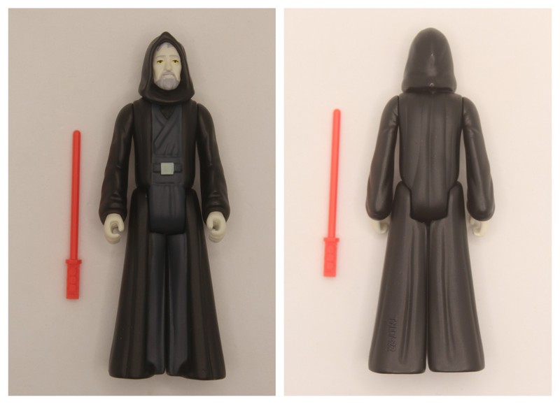 Star Wars Custom Vintage Kenner Style 3.75 EU Ben (Obi-Wan) Kenobi Sith Lord
