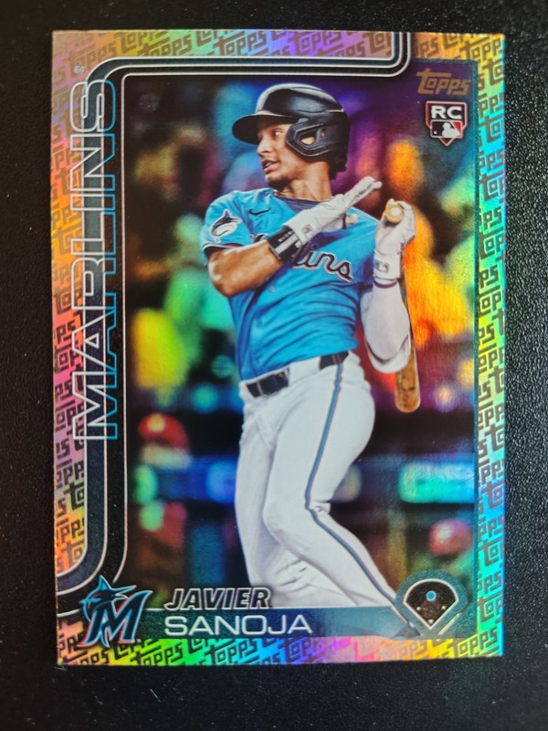 2025 Topps Series 2 Javier Sanoja Rookie RC Topps Foil