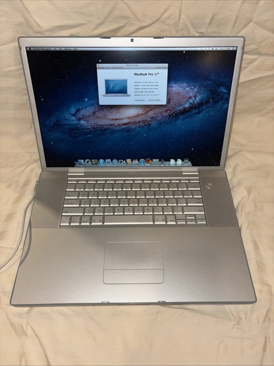Mac Book Pro 17 for sale | eBay