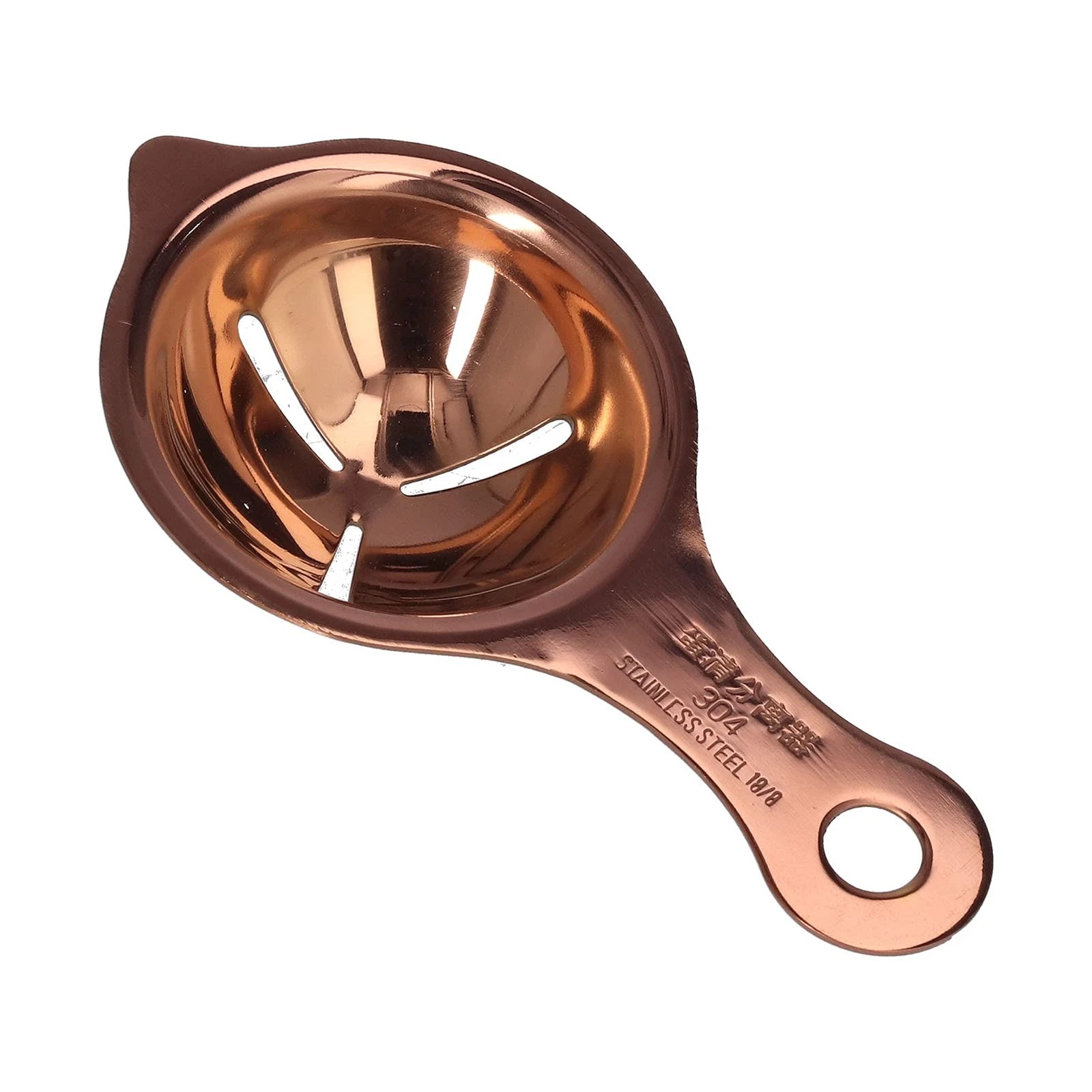 Stainless Steel Egg Separator Egg White Yolk Divider Filter Tool Rose Gold
Opens in a new window or