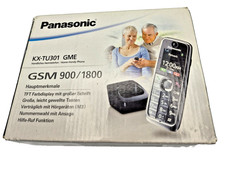 Panasonic KX-TU301 GSM 900/1800 - Schwarz - Seniorenhandy - Handy - Mobiltelefon