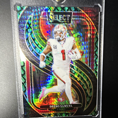 Panini 2024 Select Premier Level Deebo Samuel 49ers Dragon Scale Prizm #146 /81