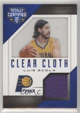 2014 Panini Totally Certified Clear Cloth Jersey Blue 38/199 Luis Scola #23 0o5t