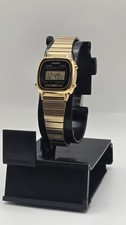 Casio Standard Gold Tone Black Dial Women's Watch LA670WGA-1