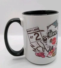 Route 2 Breakfast Shoppe Coffee Mug Severna Park Maryland Local Restaurant Ware