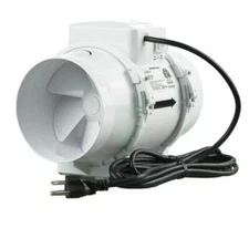 VENTS 225 CFM Power 6 in. Mixed Flow In-Line Duct Fan